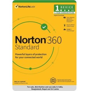 norton 360 standard 1 user 3 years