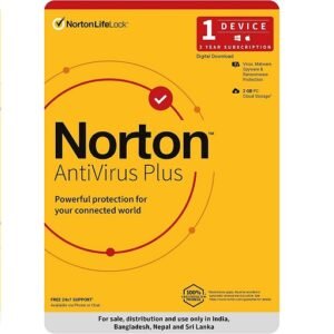 norton antivirus plus 1 user 3 years